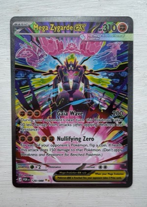 Mega Zygarde ex graded 9.5