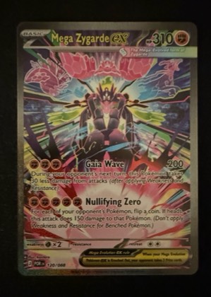 Mega Zygarde ex, graded 9.0