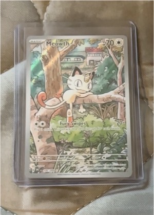 Meowth, graded 8.5