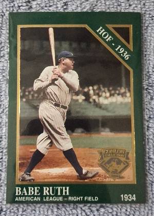 Babe Ruth, graded 9.0