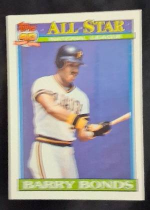 Barry Bonds, graded 8.0