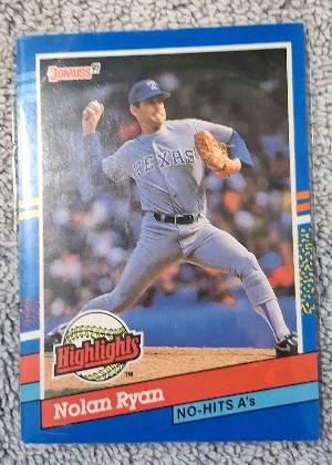 Nolan Ryan, graded 8.5