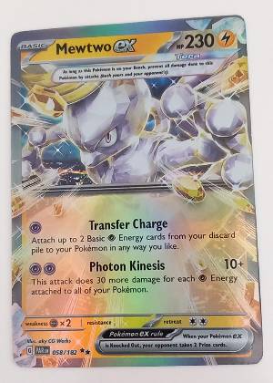 Mewtwo ex graded 9