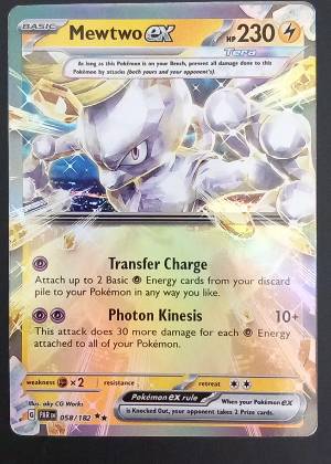 Mewtwo ex graded 9.5