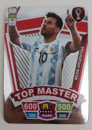 Messi Argentina, graded 9.0