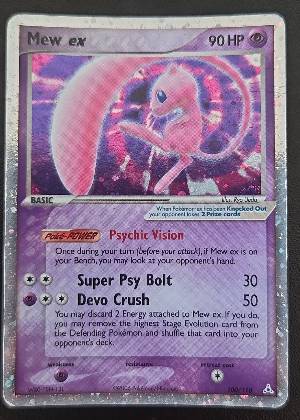 Mew ex, graded 7.0