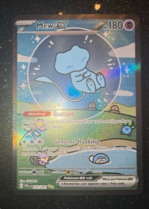Mew ex, graded 9.0