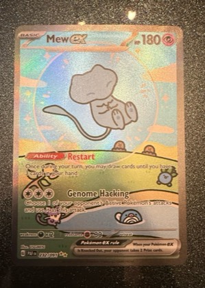 Mew ex, graded 9.0