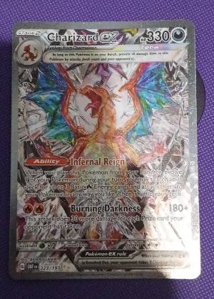 Charizard ex - 223/197 graded 6 & below