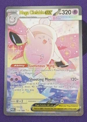 Mega Clefable ex, graded 9.5