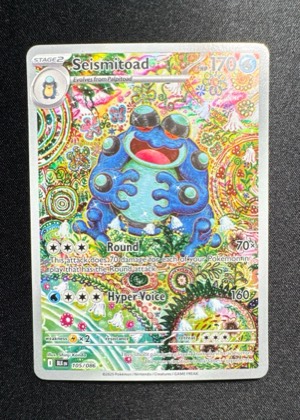 Seismitoad - 105/086 graded 9