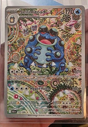 Seismitoad - 105/086 graded 9.5