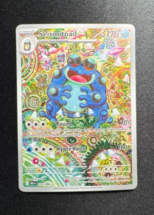 Seismitoad, graded 9.0