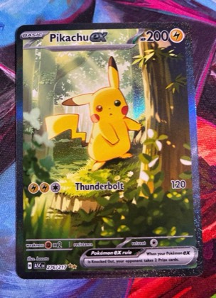 Pikachu ex, graded 9.5