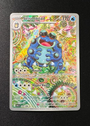 Seismitoad, graded 9.5