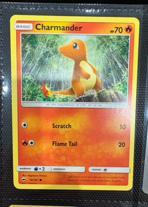 Charmander, graded 9.0