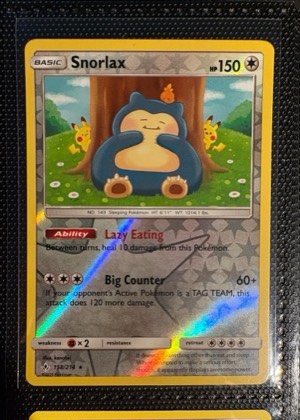 Snorlax, graded 8.5