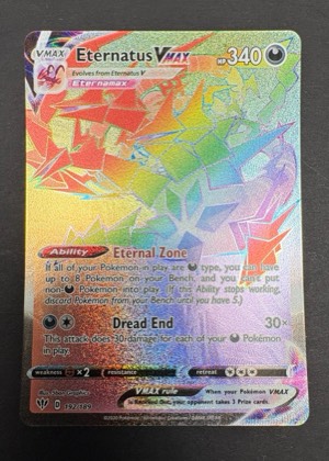 Eternatus VMAX (Secret), graded 9.0