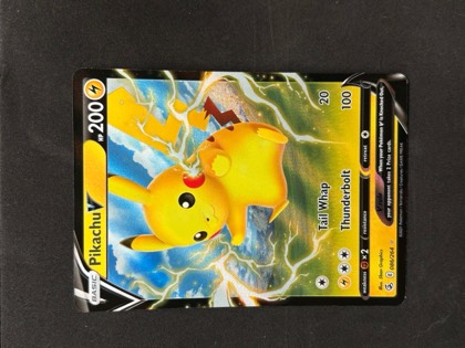 Pikachu V, graded 9.0