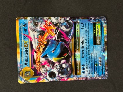 M Blastoise EX, graded 9.0