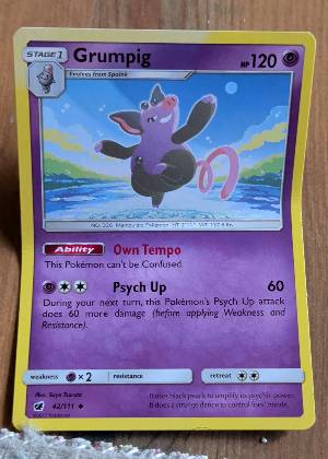 Grumpig, graded 2.5