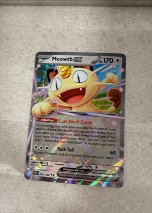 Meowth ex, graded 9.0