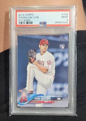 Shohei Ohtani, graded 9.0