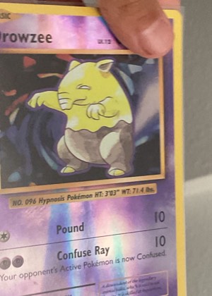 Drowzee, graded 7.5