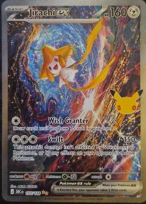 Jirachi ex graded 8.5