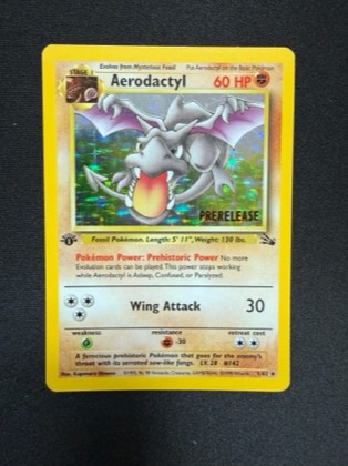 Aerodactyl (1) graded 8.5