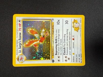 Lt. Surge's Fearow, graded 9.5