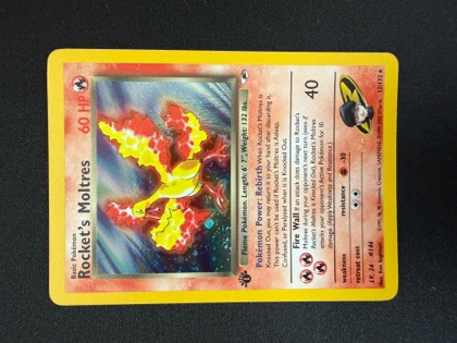 Rocket's Moltres graded 9