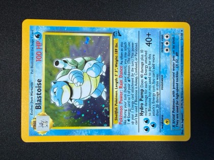 Blastoise, graded 8.5
