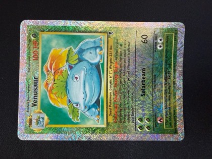 Venusaur, graded 9.0