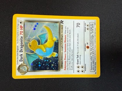 Dark Dragonite, graded 6.5