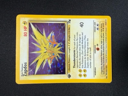 Zapdos, graded 8.5