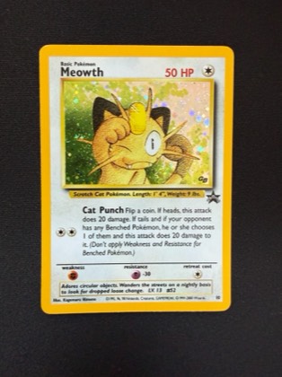 Meowth, graded 9.0