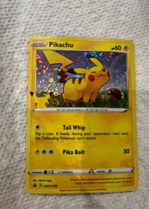 Pikachu - SWSH039, graded 7.0