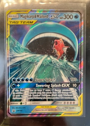 Magikarp & Wailord GX, graded 9.0