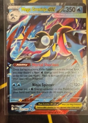 Mega Greninja ex graded 9