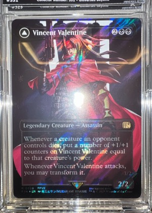 Vincent Valentine, graded 8.5