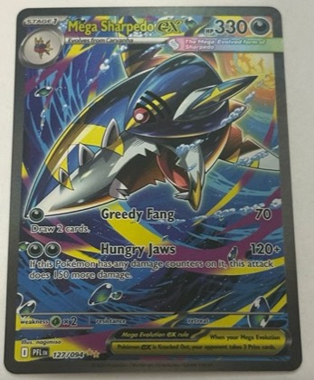 Mega Sharpedo ex, graded 9.0