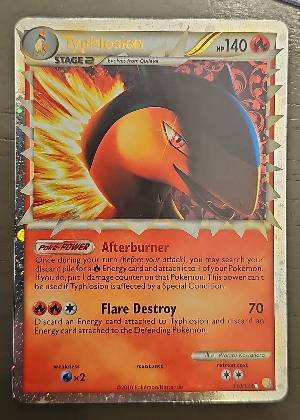 Typhlosion (Prime), graded 8.5