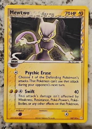 Mewtwo (Delta Species), graded 9.0