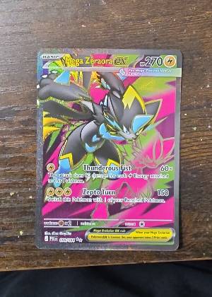 Mega Zeraora ex, graded 9.5
