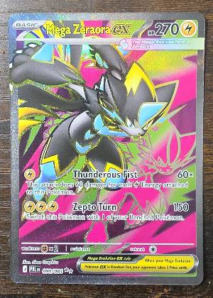 Mega Zeraora ex, graded 9.5