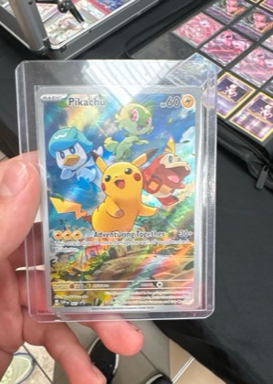 Pikachu, graded 9.0