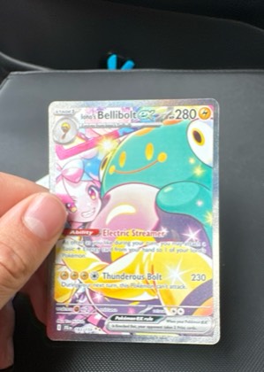 Iono's Bellibolt ex, graded 8.0