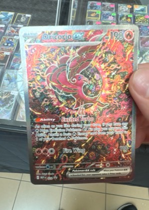 Oricorio ex, graded 9.0
