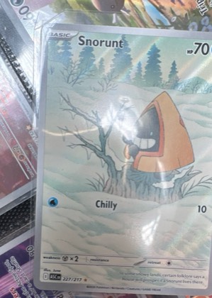 Snorunt - 227/217 graded 8.5